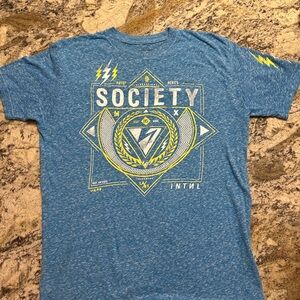 Blue Graphic T-Shirt